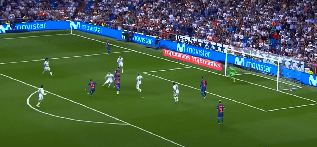 Messi Goal Bernabeu